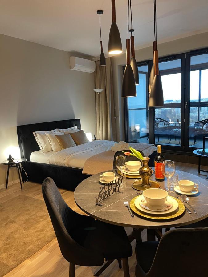 크라쿠프 Vistula Terraces 10Th Floor 아파트 외부 사진