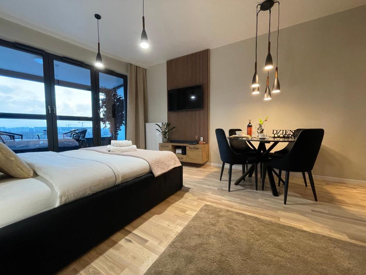 크라쿠프 Vistula Terraces 10Th Floor 아파트 외부 사진